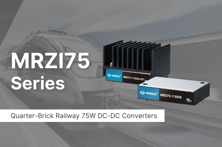 High Efficiency Meets Durability: 75W DC-DC Converters for Railway Applications