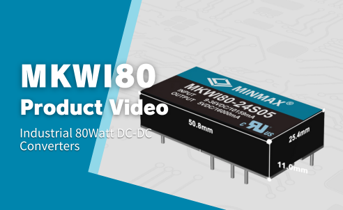 Power Density, Unleashed: 80W Isolated DC-DC Converters Product Video